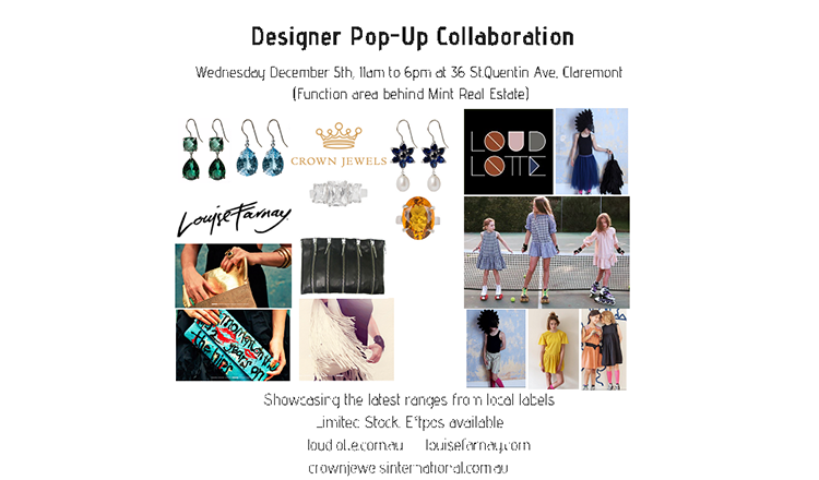 POP UP Collaboration – December 5th