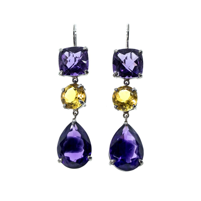 WOW Amethyst earrings