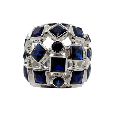 Deco Sapphire Ring