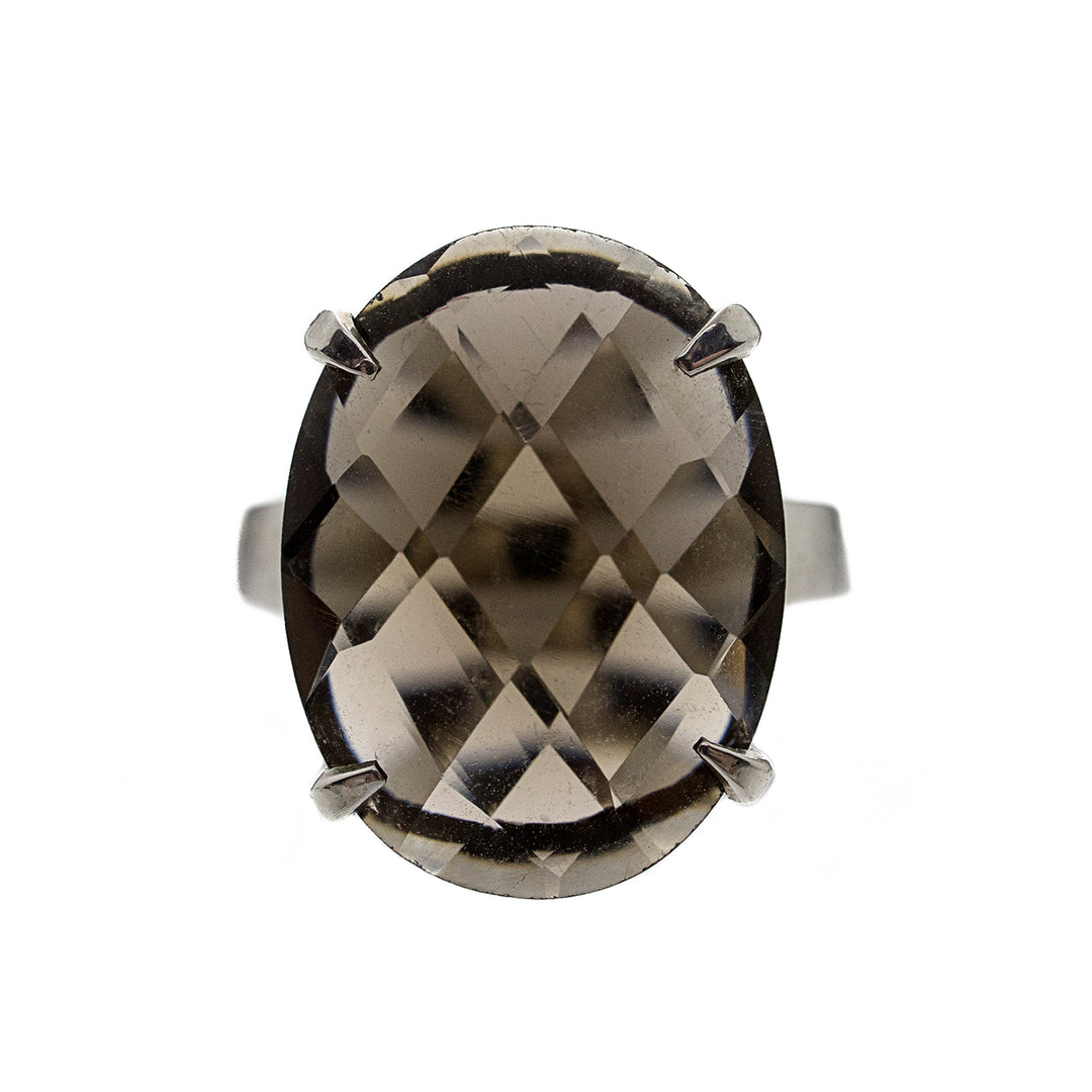 Timeless Smoky Quartz Ring