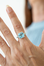 Delicate Blue Topaz Ring