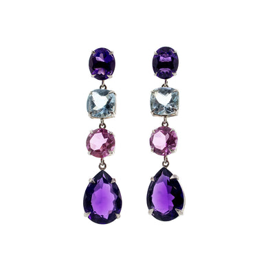 Whimsical Amethyst Earrings