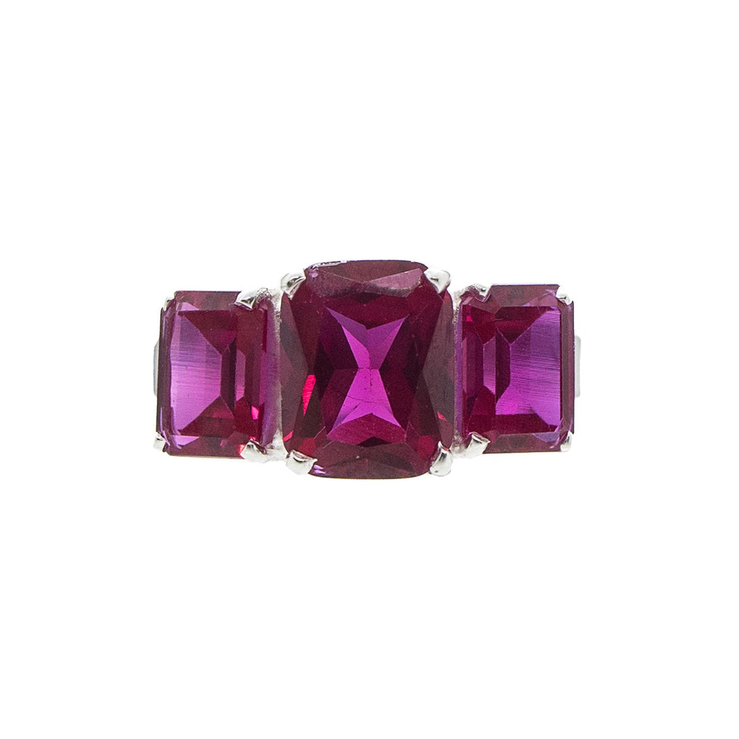 Refined Ruby Ring